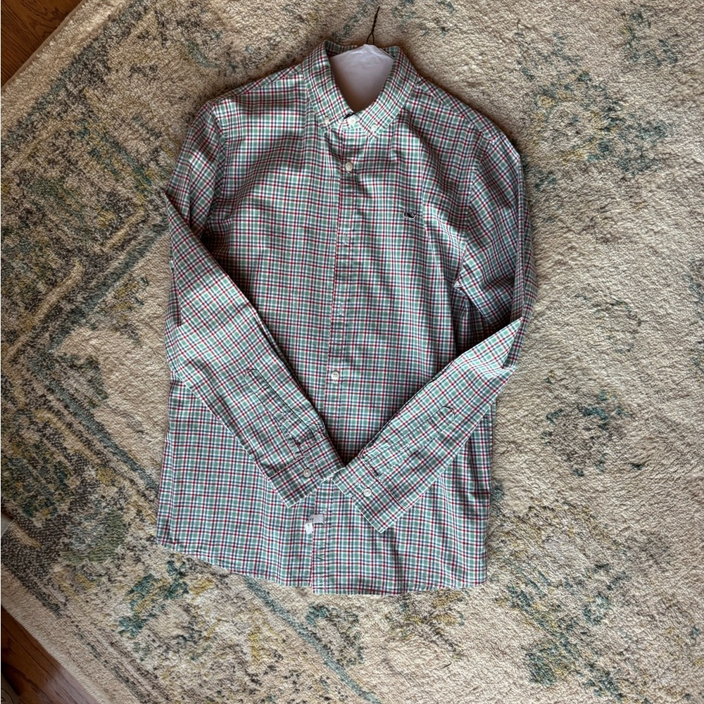 Boys XL vineyard vines dress shirt
